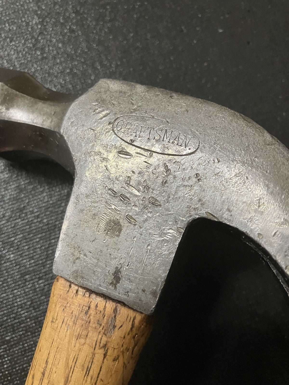 1920’s Vintage Craftsman Sing Song (Wavy) Logo Claw Hammer USA Made Rare Find!