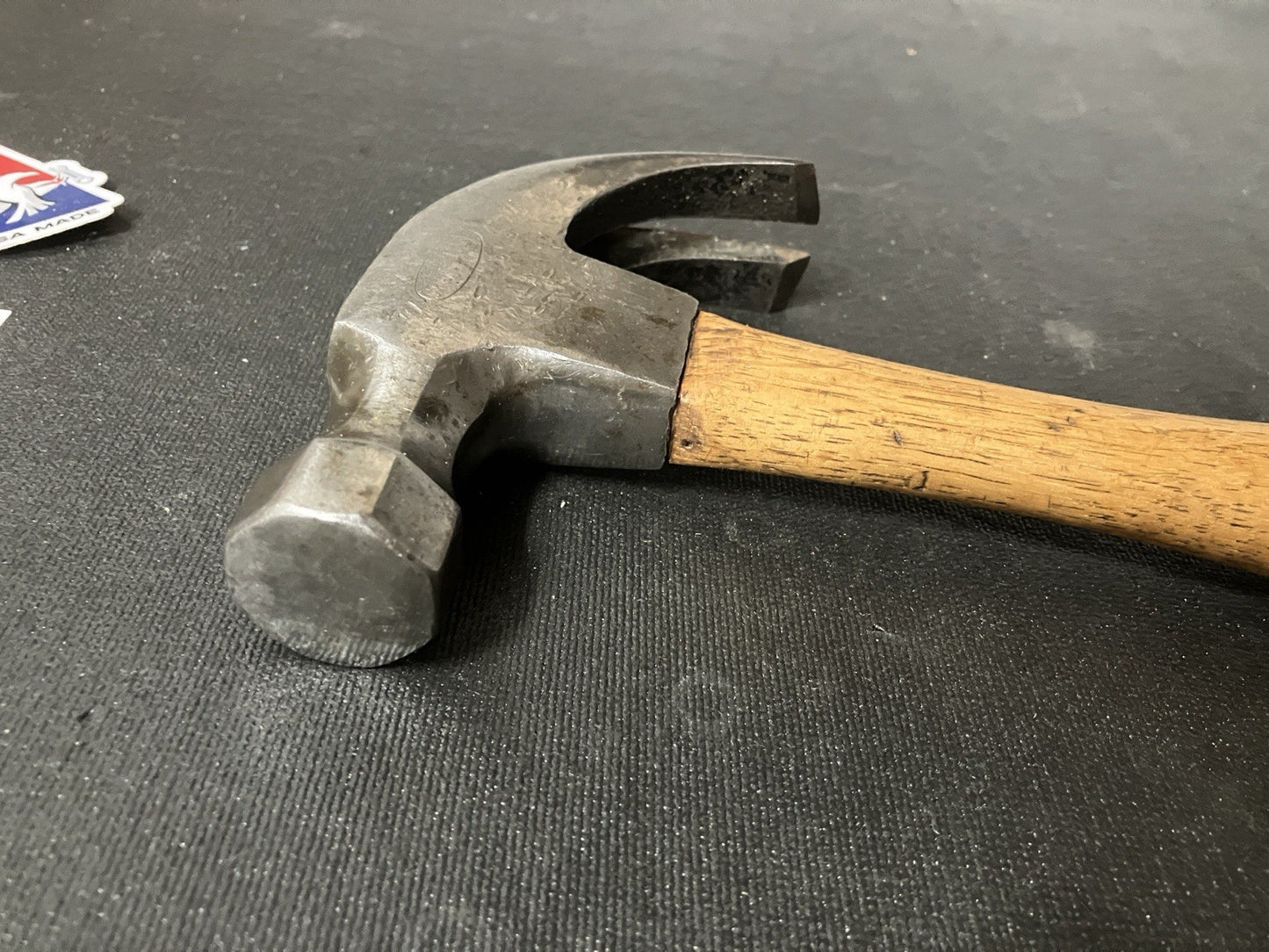 1920’s Vintage Craftsman Sing Song (Wavy) Logo Claw Hammer USA Made Rare Find!