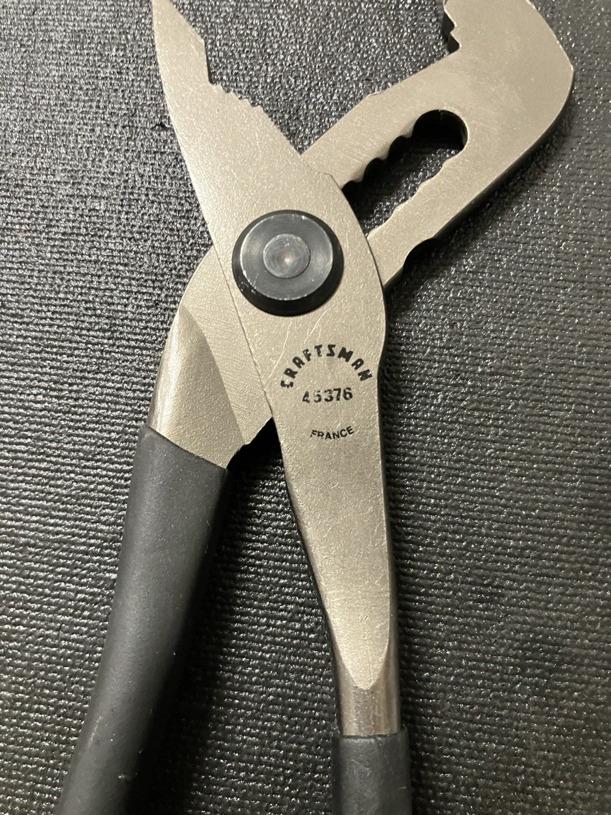 Rare Vintage Craftsman 9.5” Water Pump Pliers 45376 Made In France Like New!
