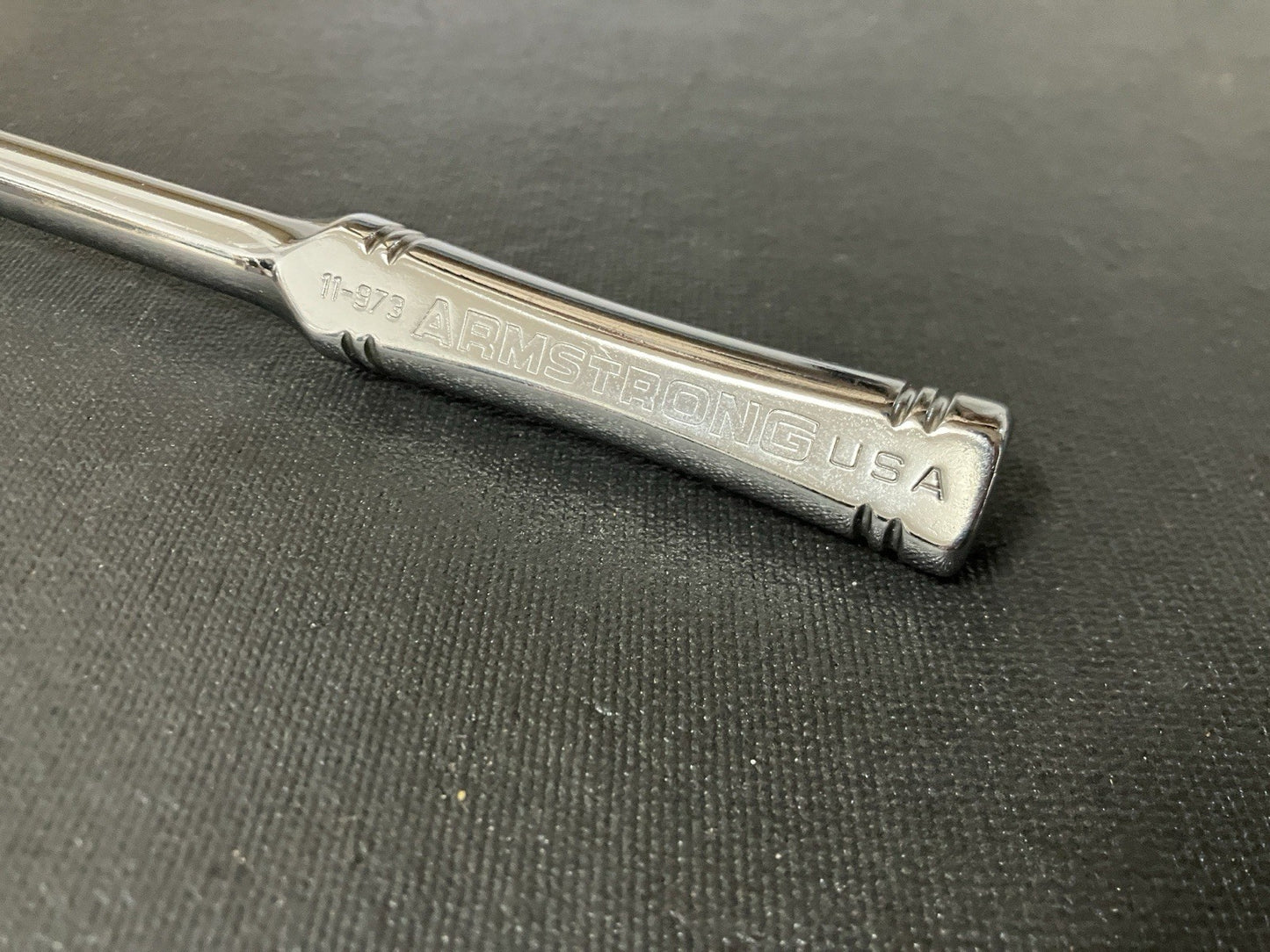NOS Vintage Armstrong Tools 3/8" Drive Long Handle Ratchet 11-992 USA Brand New