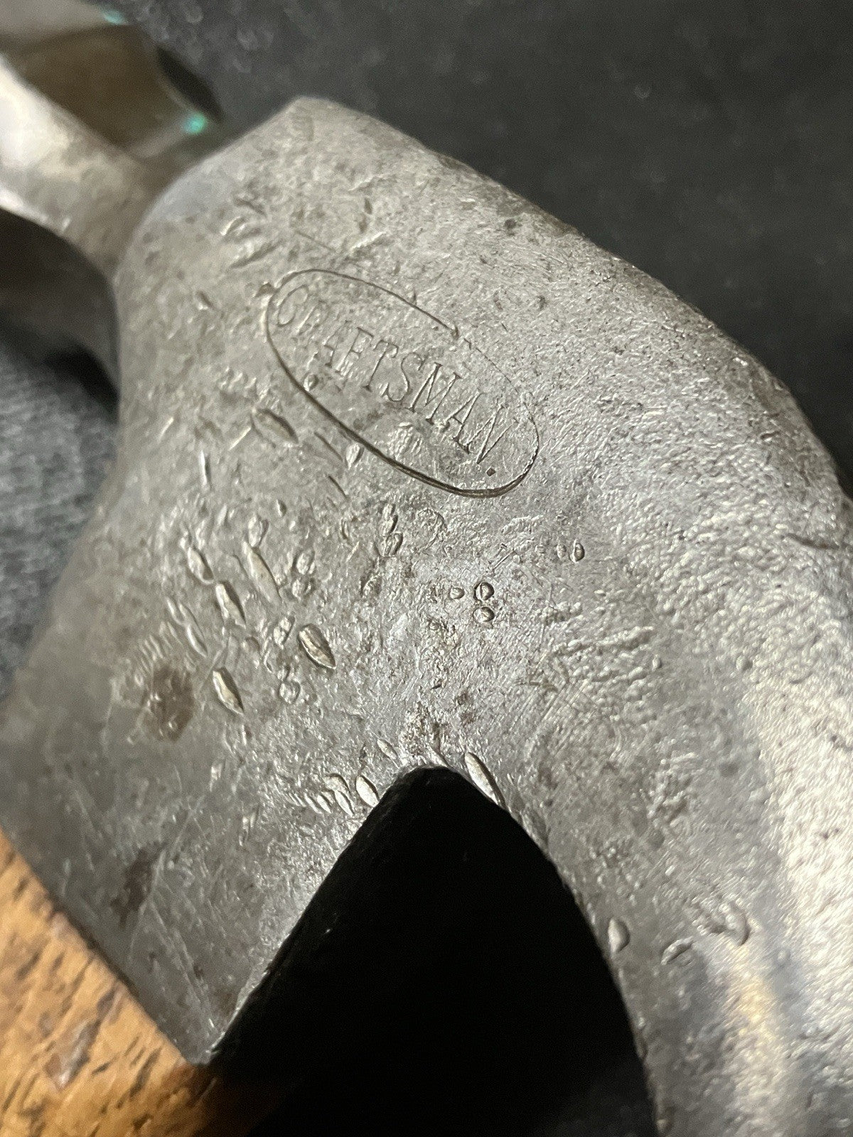 1920’s Vintage Craftsman Sing Song (Wavy) Logo Claw Hammer USA Made Rare Find!