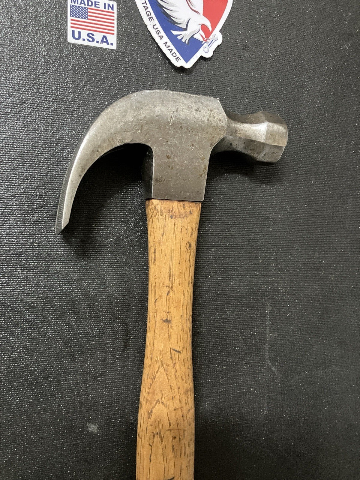 1920’s Vintage Craftsman Sing Song (Wavy) Logo Claw Hammer USA Made Rare Find!
