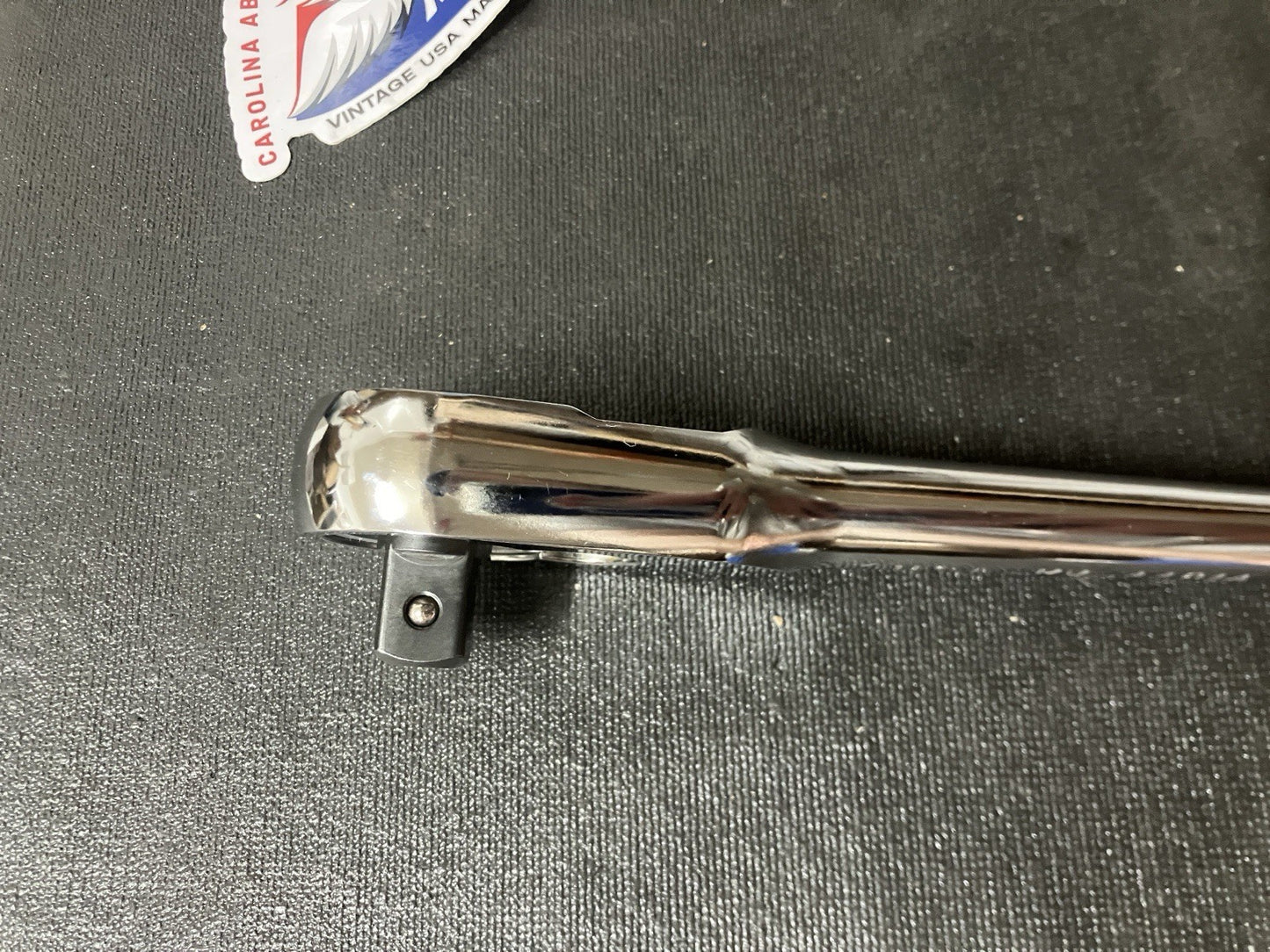NOS Sears Craftsman 44814 1/2” Professional Ratchet Full Polish Stickered KV USA