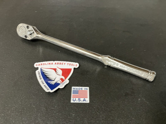 NOS Vintage Armstrong Tools 3/8" Drive Long Handle Ratchet 11-992 USA Brand New