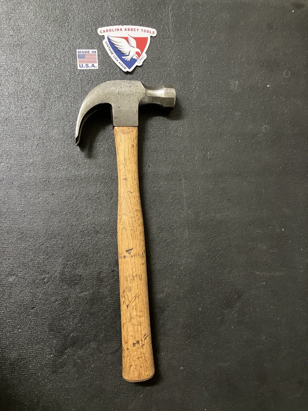 1920’s Vintage Craftsman Sing Song (Wavy) Logo Claw Hammer USA Made Rare Find!