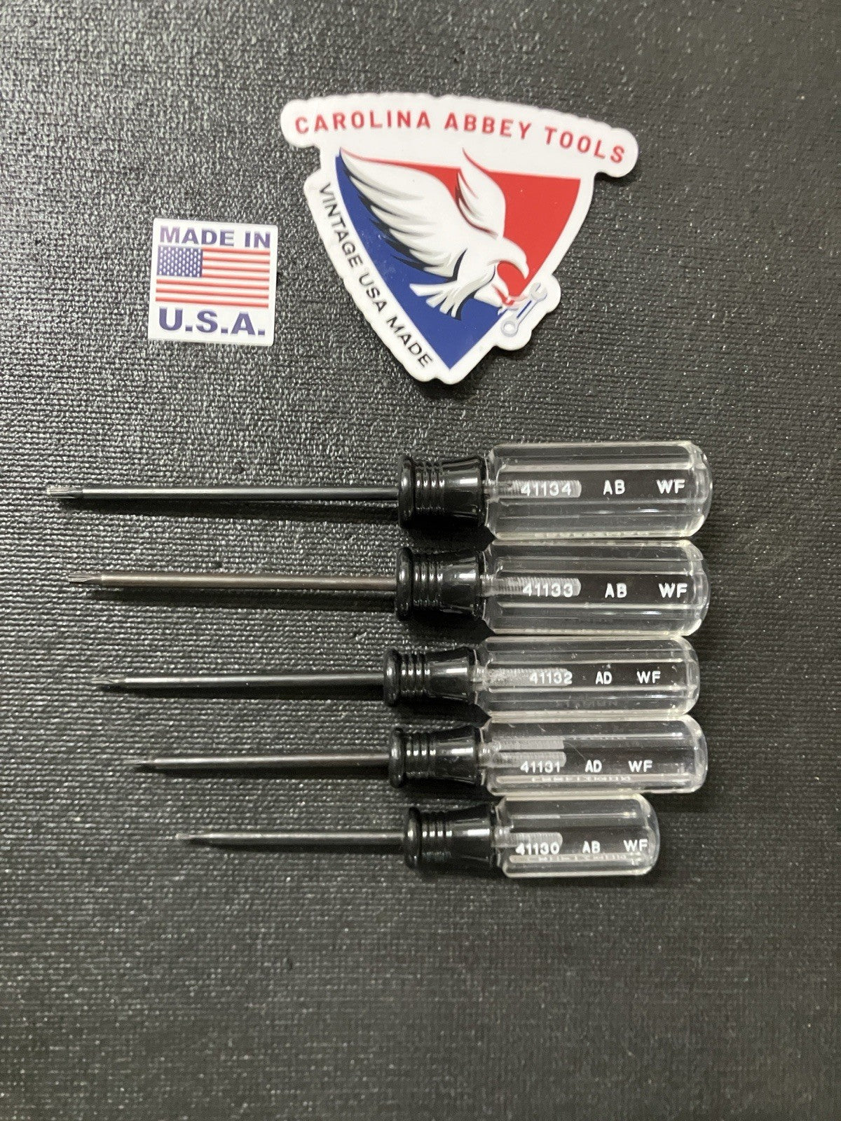 Craftsman 5 Pc Mini Precision Torx Screwdriver Set 41105 USA Western Forge