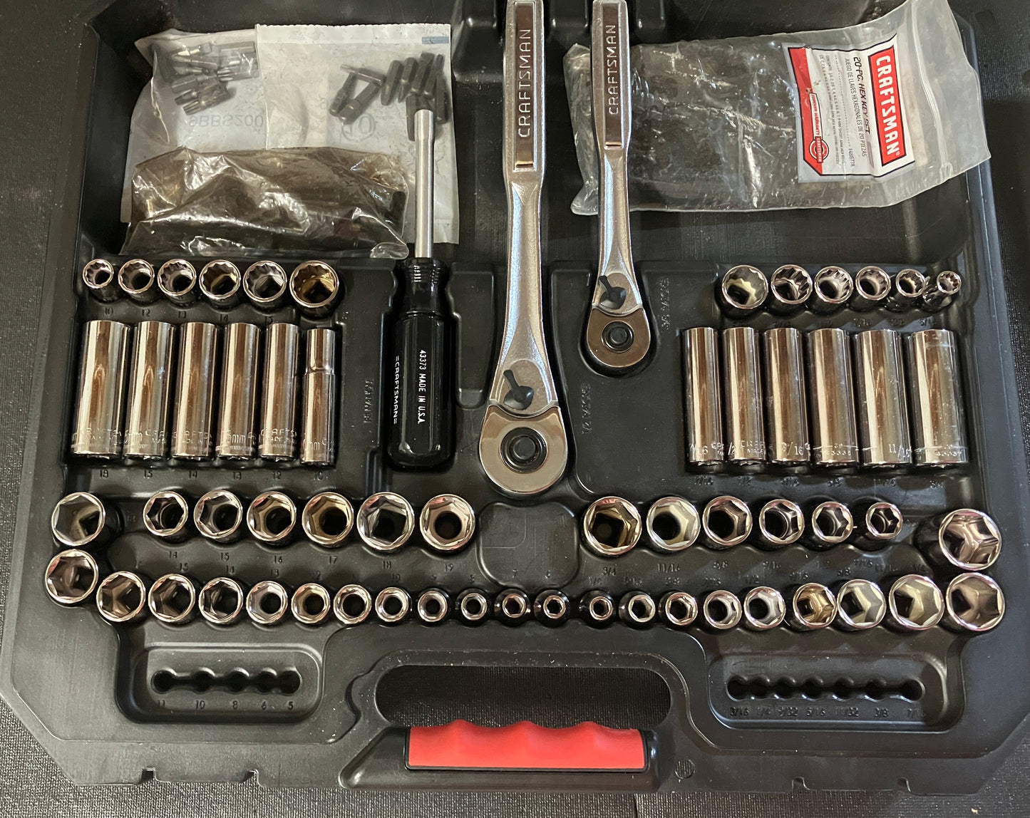 Craftsman 150pc Mechanics Tool Set w/ 6 Point Wrenches 38845 USA Made