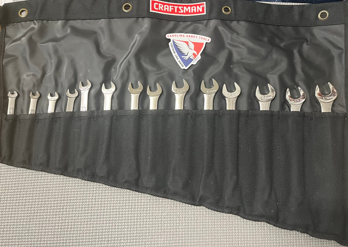 NOS Sears Craftsman Industrial Huge 14pc SAE Combination Wrench Set 32826 USA