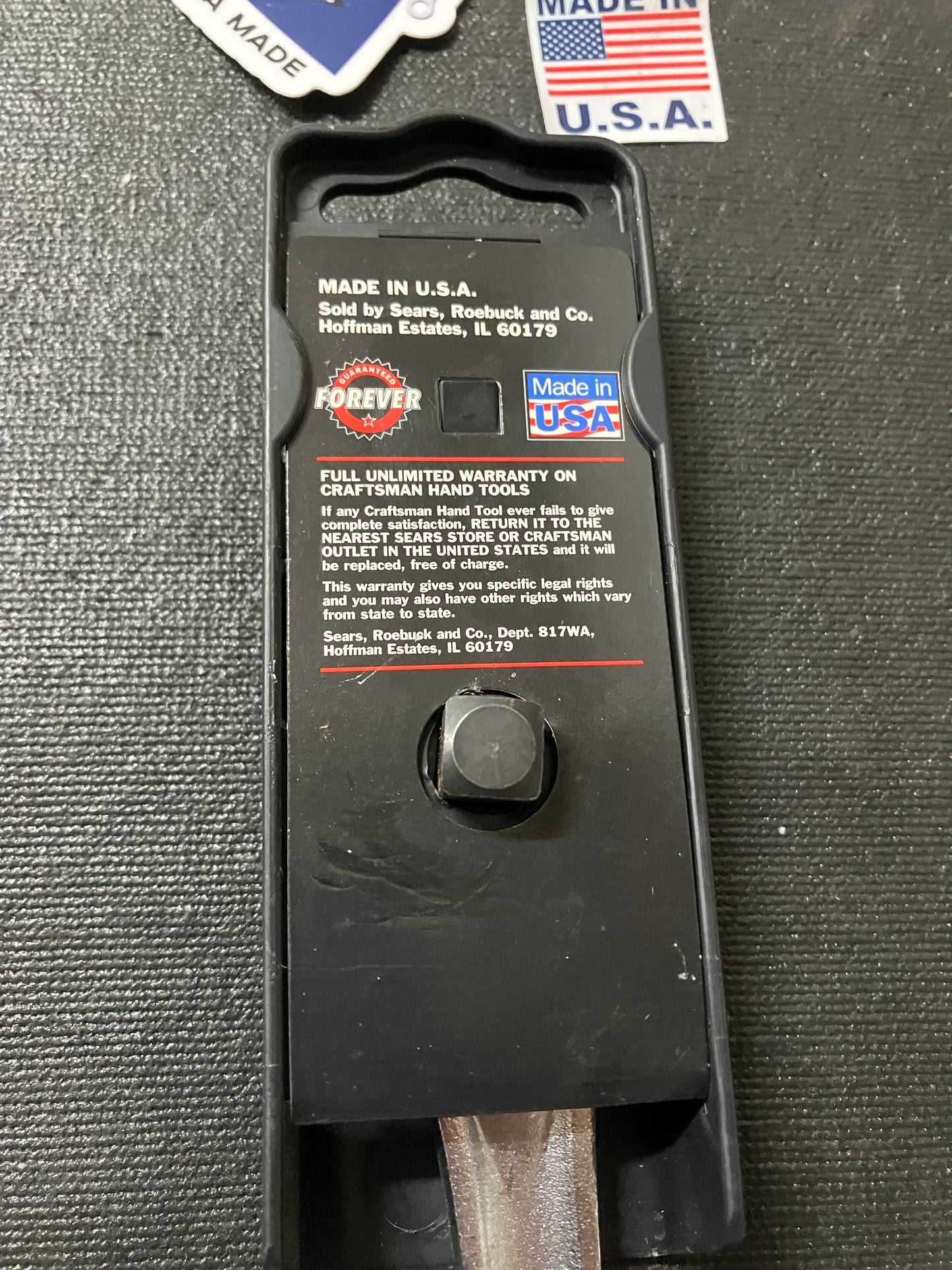 NOS Vintage Sears Craftsman 3/8'' Drive Quick Release Ratchet 44811 -VR- USA