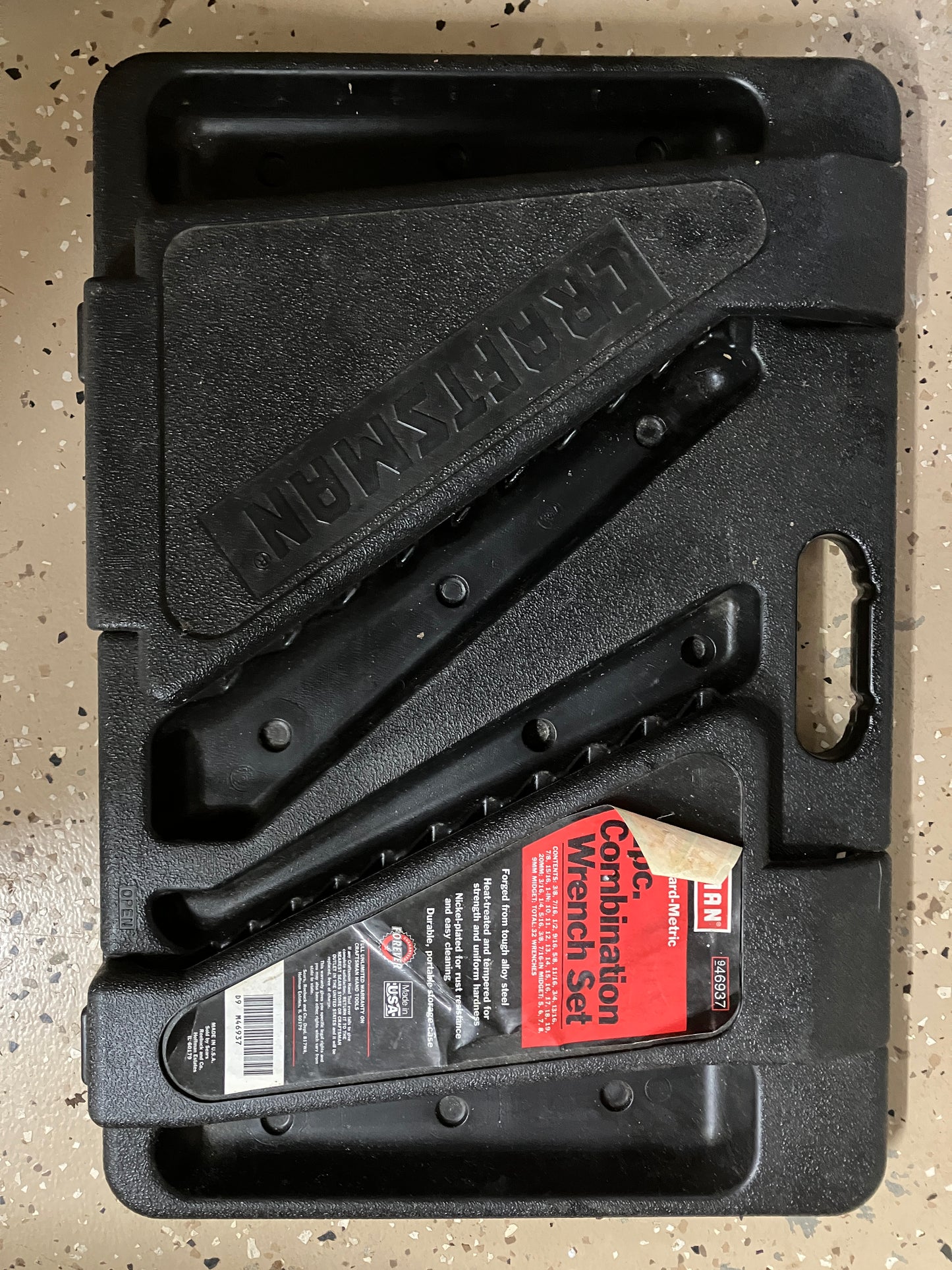 Vintage Craftsman Bundle - Wrench Case and Ratchet Handles