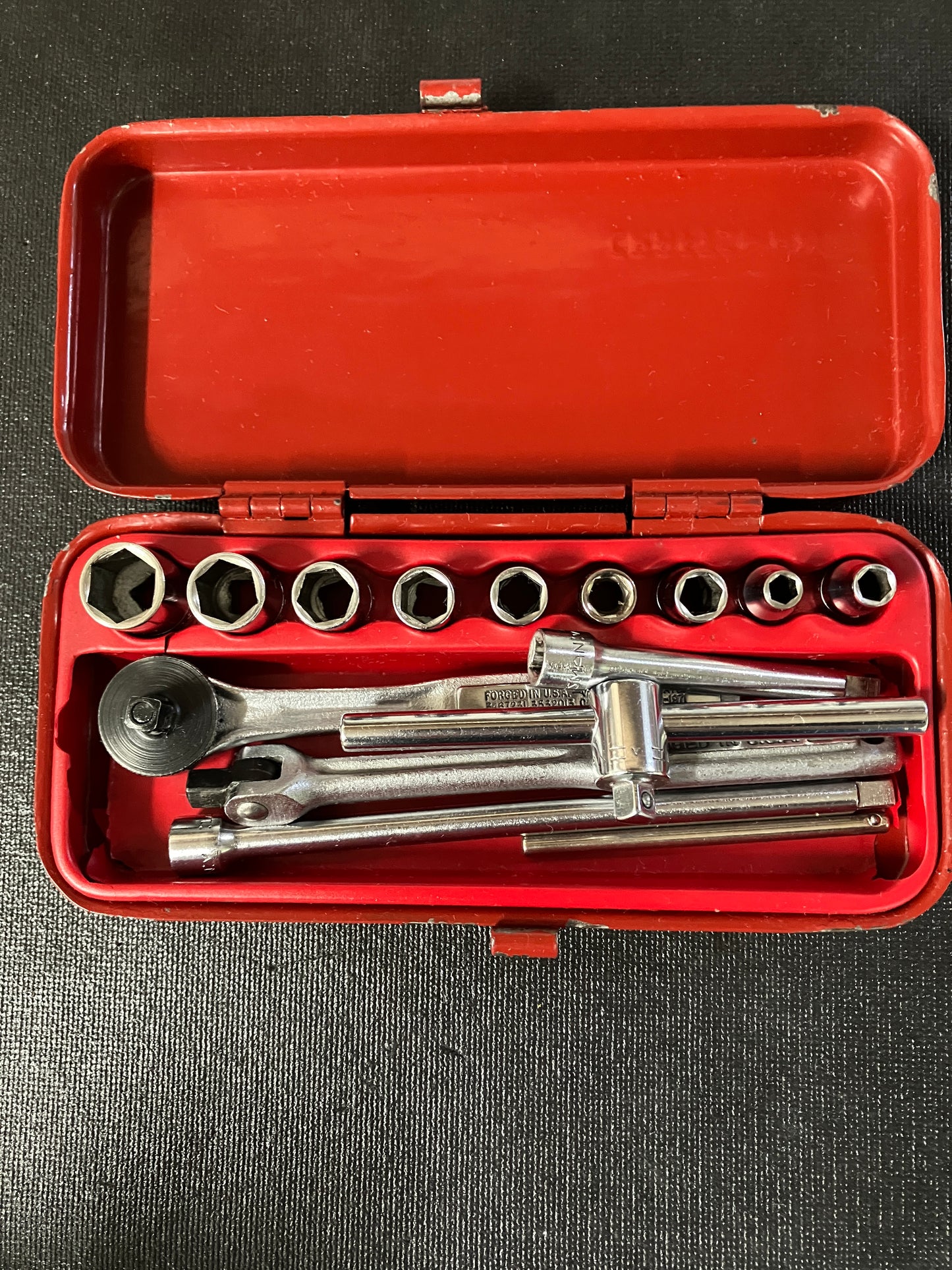 Vintage Craftsman 3/8” Drive RHFT Socket Set