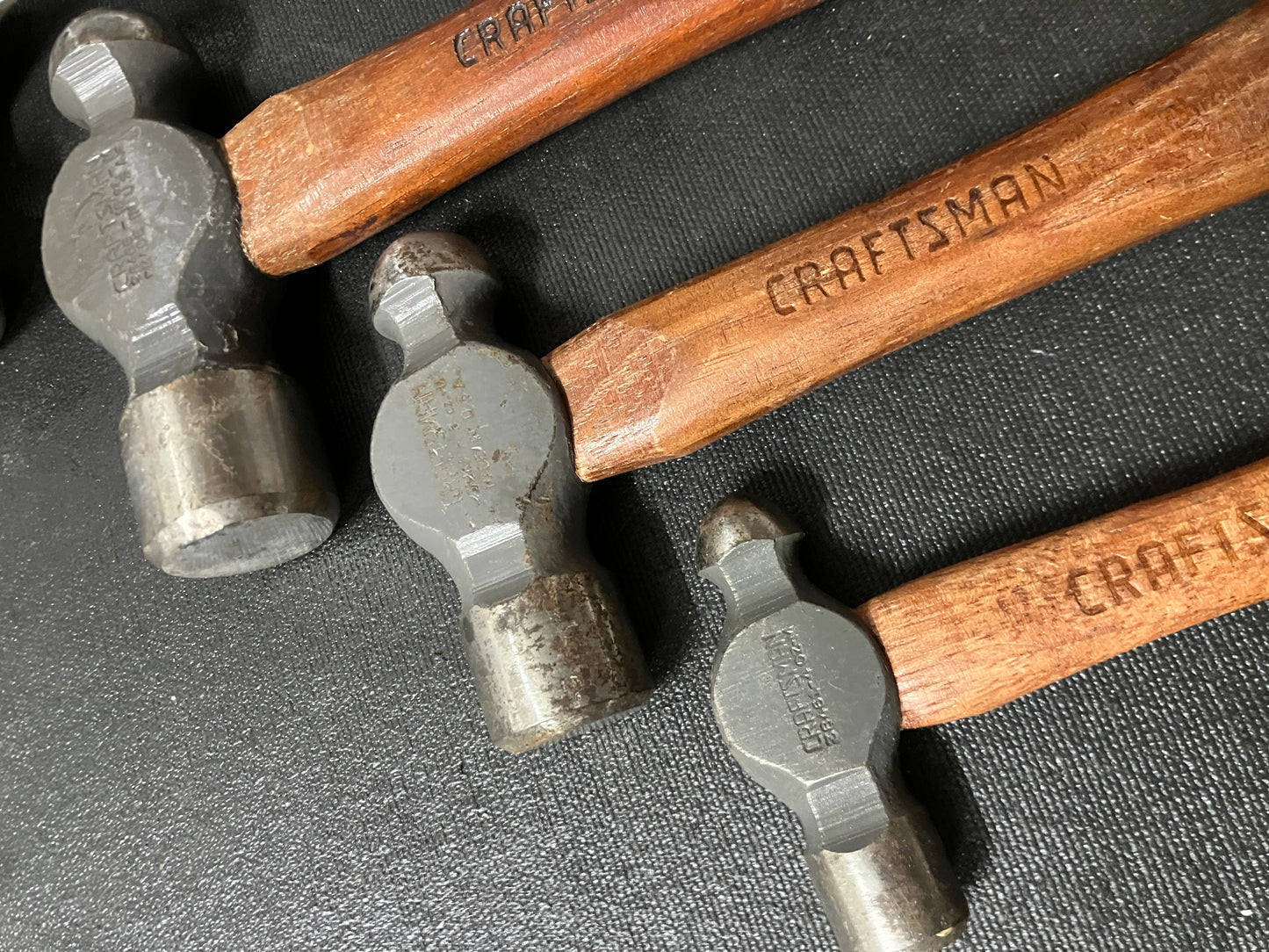Vintage Craftsman Bundle - 5 Hammers & 10mm Cross Force Wrench