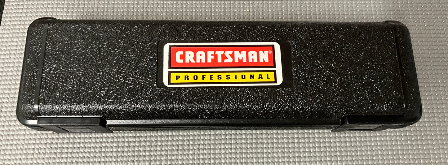 Vintage Craftsman Professional 3/8" Drive Torque Wrench 34881 USA