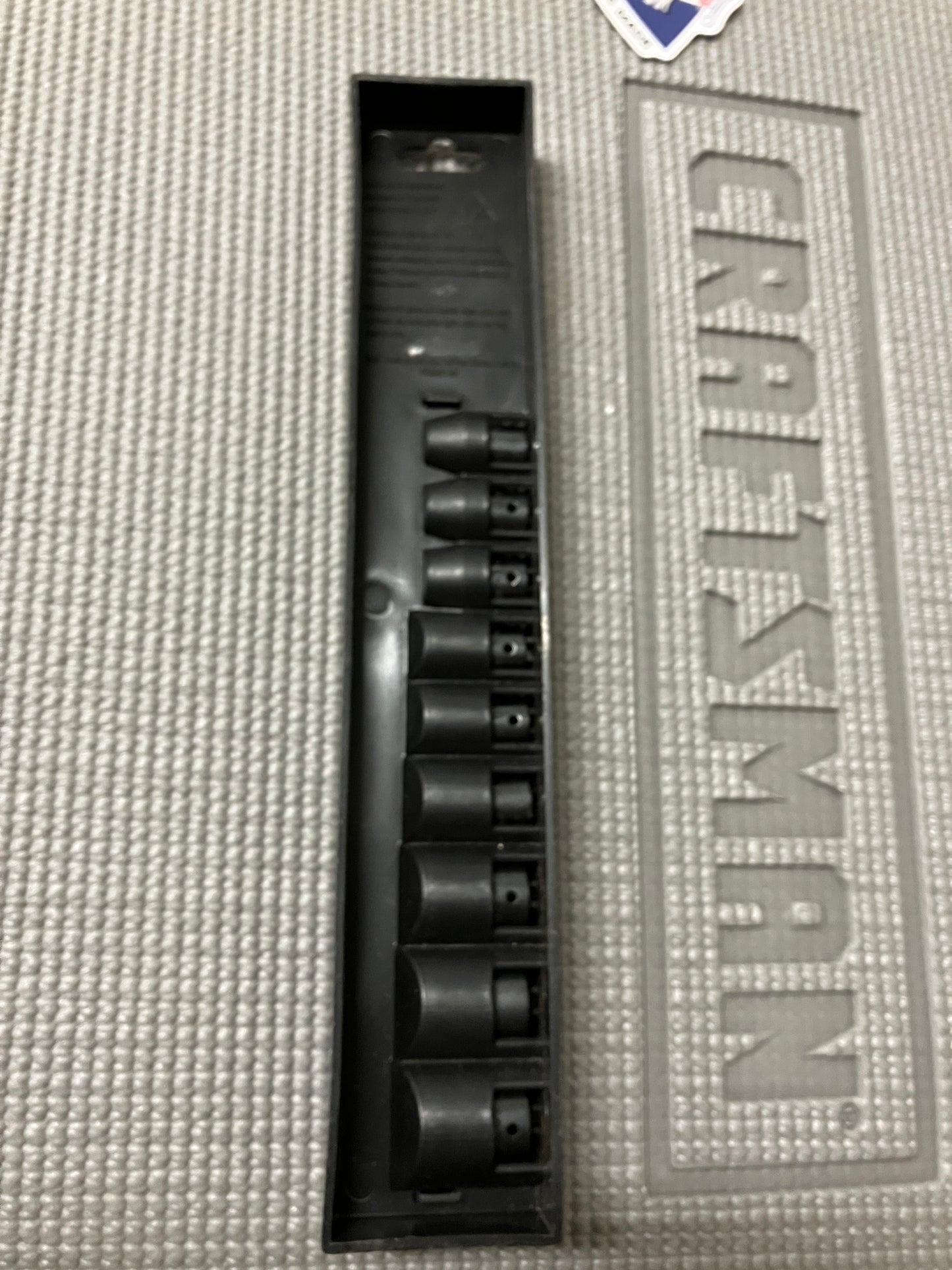 NOS Vintage Craftsman 1/4” Drive 9pc SAE Impact Socket Set USA 15878