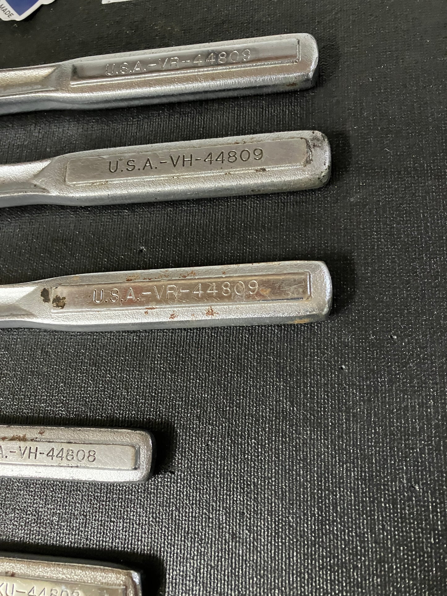 6 Vintage Craftsman Empty Ratchet Handles USA 1/4” 44807 3/8” 44808 1/2” 44809