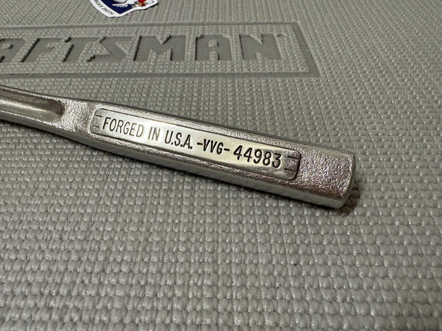 Rare Sears Craftsman 1/2" Drive RHFT Flex Head Ratchet 44983 VVG USA Round Head Fine Tooth