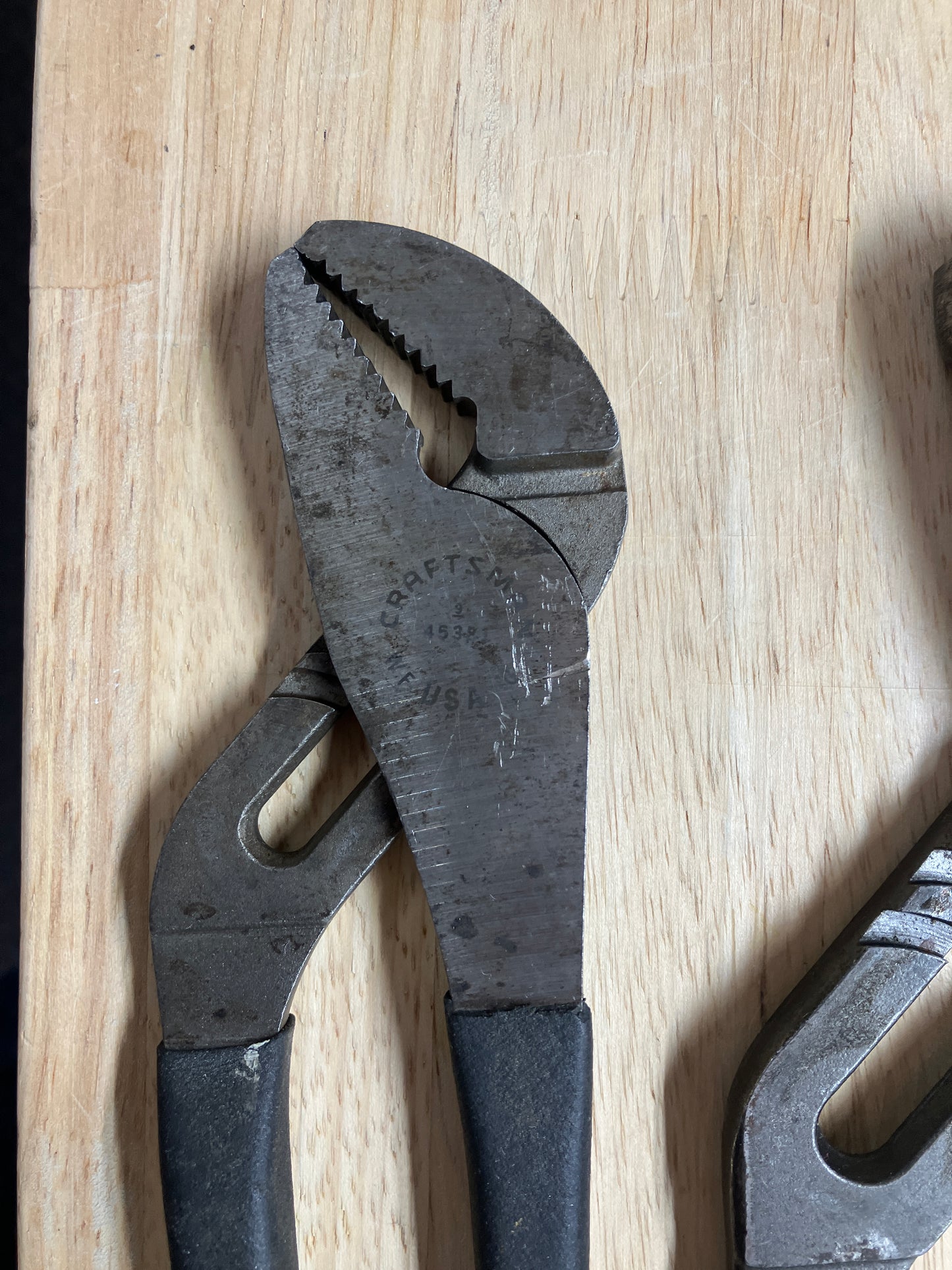 Vintage Craftsman 3pc Tongue & Groove Pliers Set - 45384 16”, 45386 13”, 45381 9.5” USA
