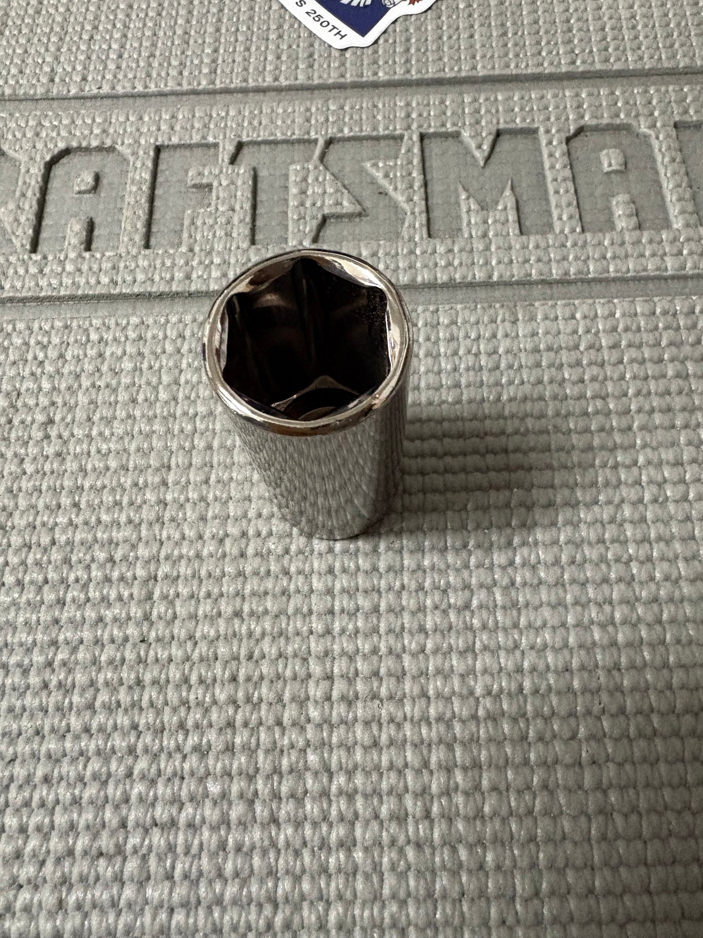 Sears Craftsman 3/8” Drive Deep 6 point 21mm Socket 23399 -GK- USA