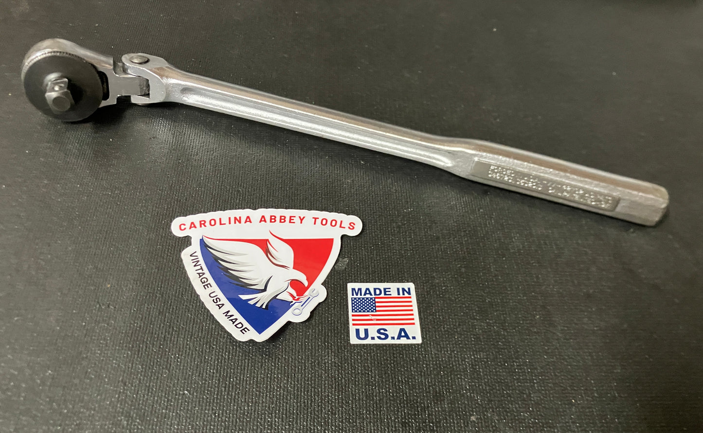 Vintage Craftsman Flex Head RHFT 3/8" Drive Ratchet 42792 -VV- USA Rare