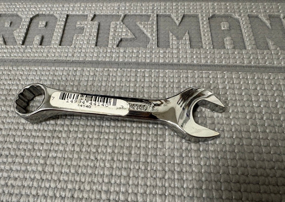 NOS Sears Craftsman Professional 16mm Stubby Combination Wrench 44140 VV USA