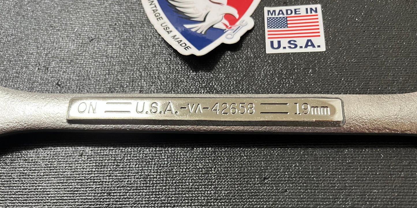 Vintage Craftsman 19mm Heavy Duty Ratcheting Wrench 42658 -VA- USA Catalog Only