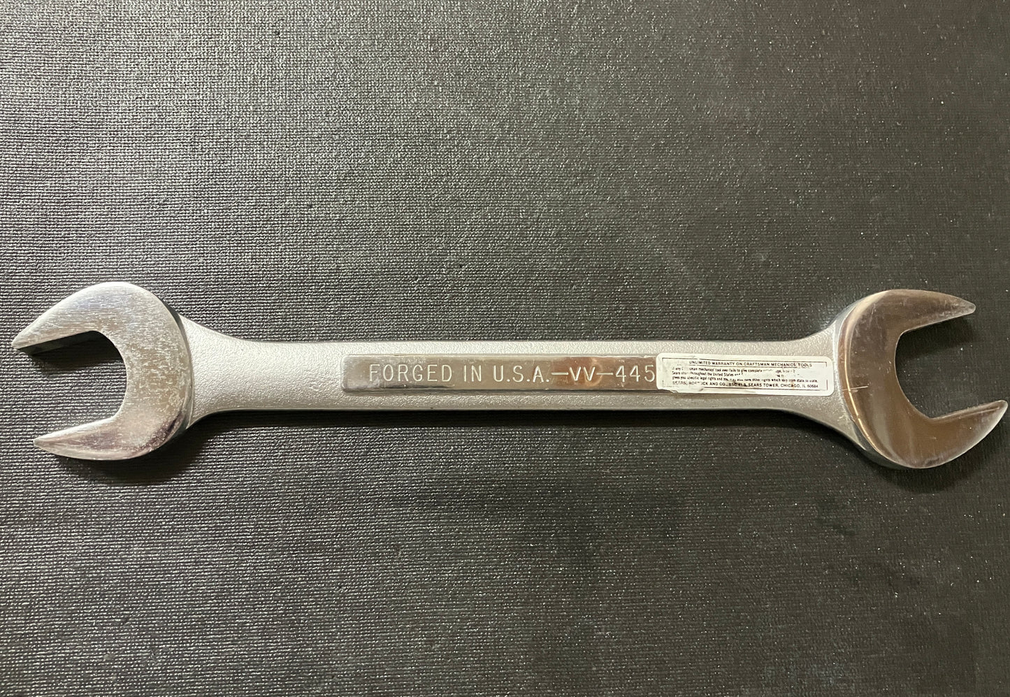 Vintage Craftsman 30x32 Double Open End 44519 -VV- USA