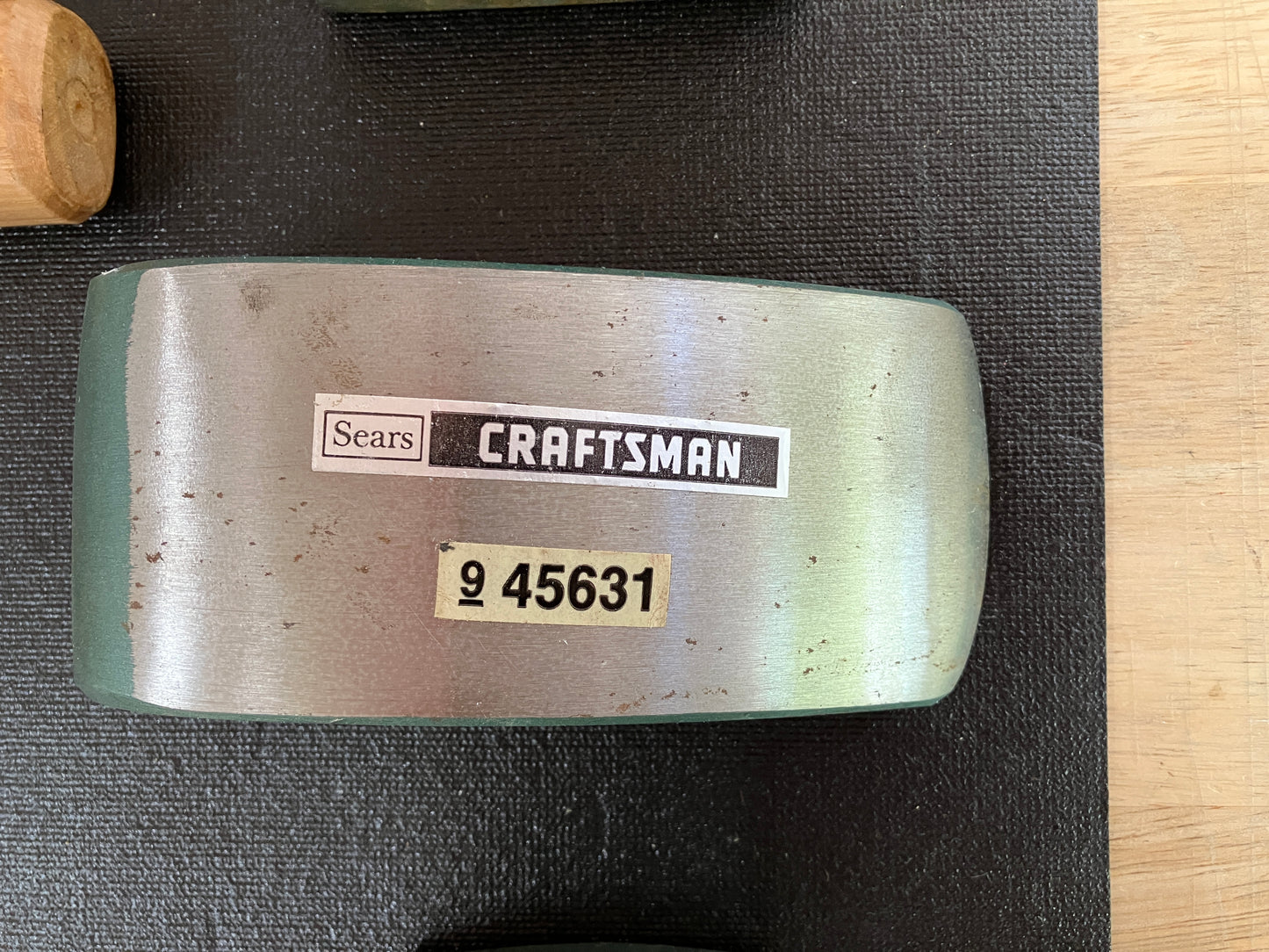 Vintage Craftsman 9pc Auto Body Repair Set 45884C USA 5 Hammers 4 Dollies