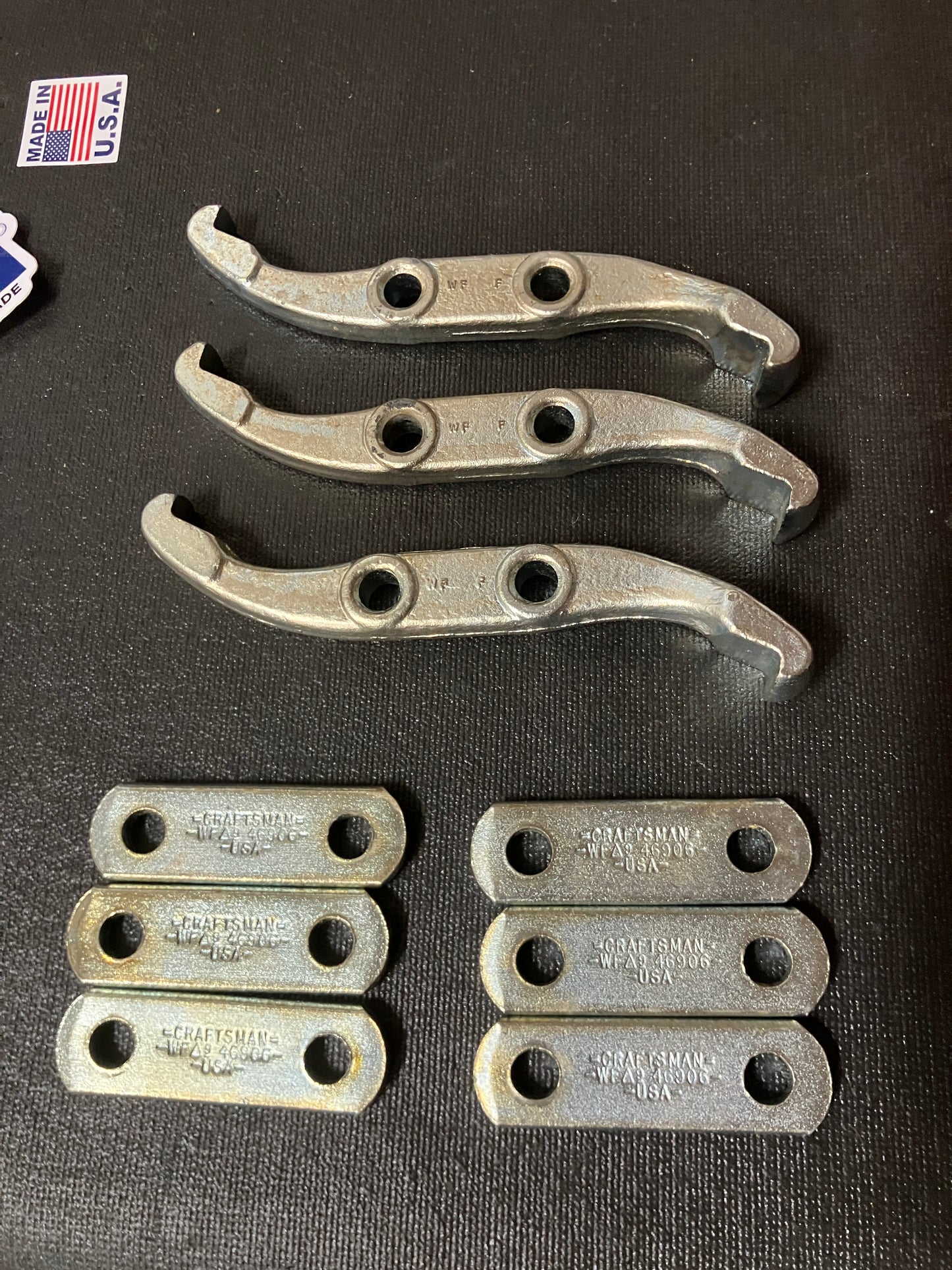 Vintage Sears Craftsman Universal Gear & Bearing Puller Case 46906 USA