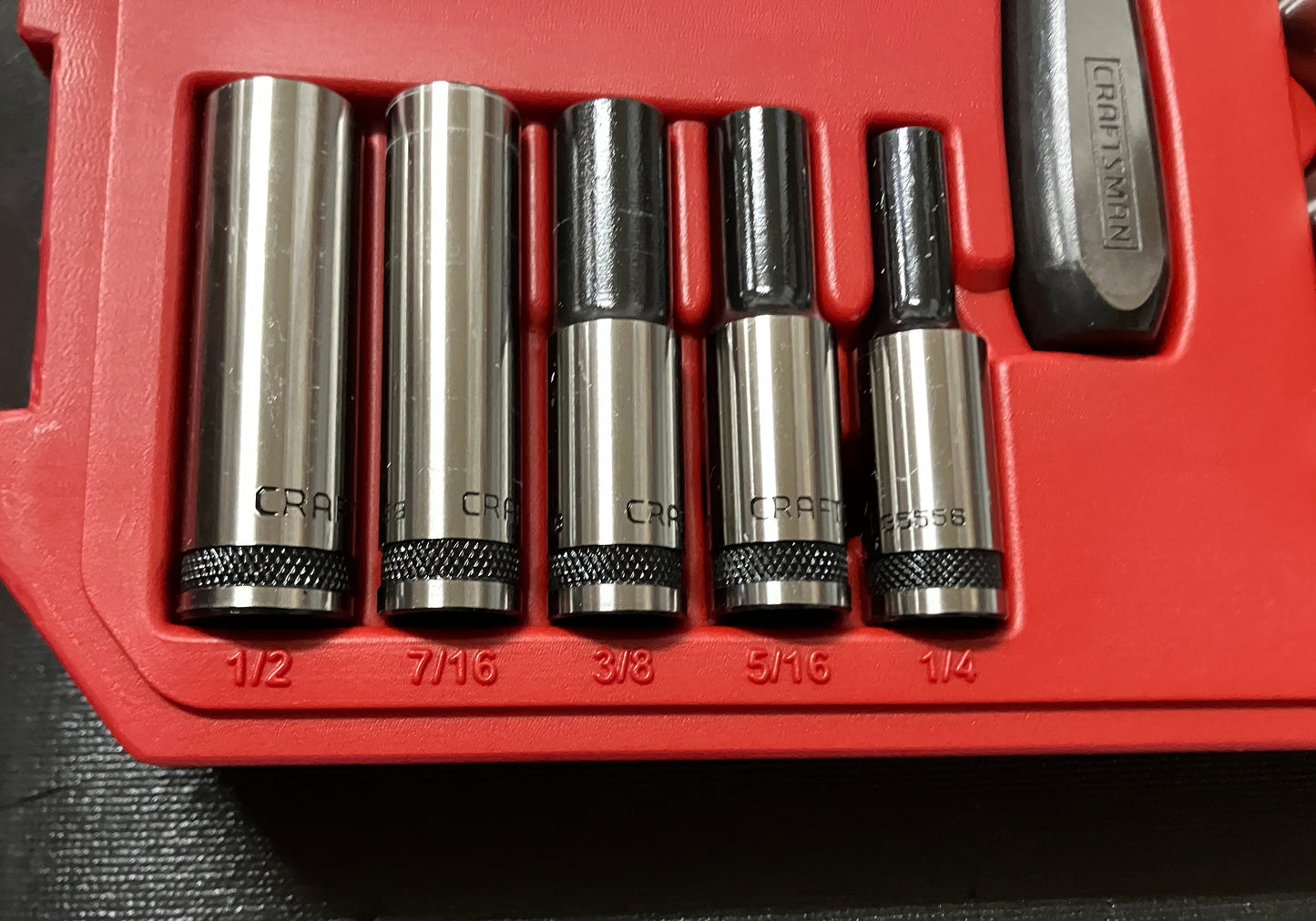 Craftsman 38pc Universal Tool Set 35469 Rare Universal Mechanics Set Open Box