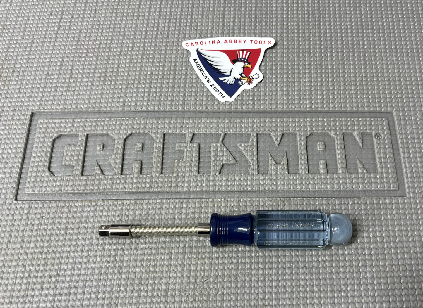 NOS Sears Craftsman 1/4” Flex Spinner Handle 4355 -H- USA Rare!