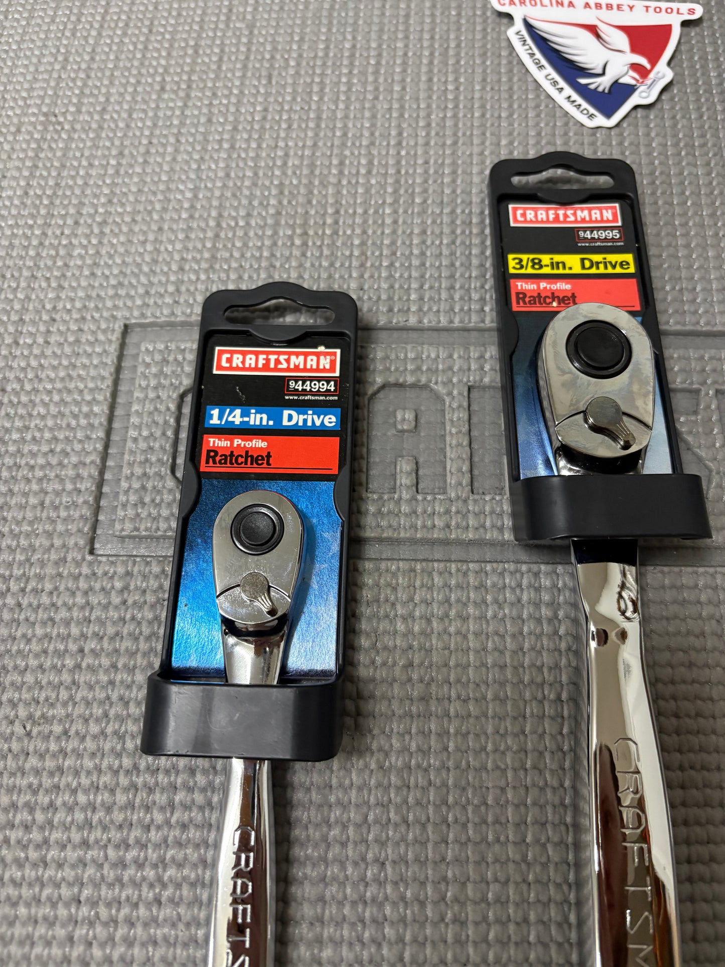 NOS Sears Craftsman 3pc Thin Profile Next Generation Ratchet Set 44992 USA