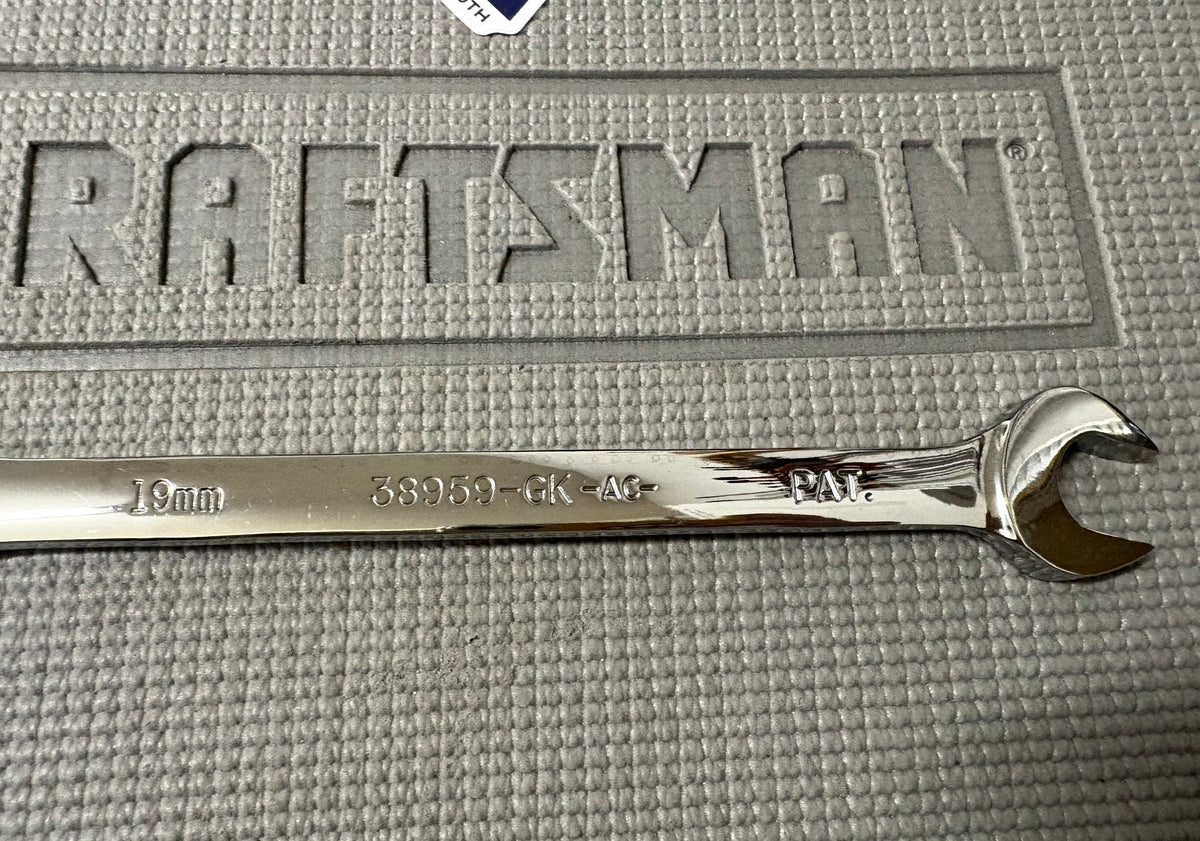 Sears Craftsman 19mm Ratcheting Wrench 38959 GK USA