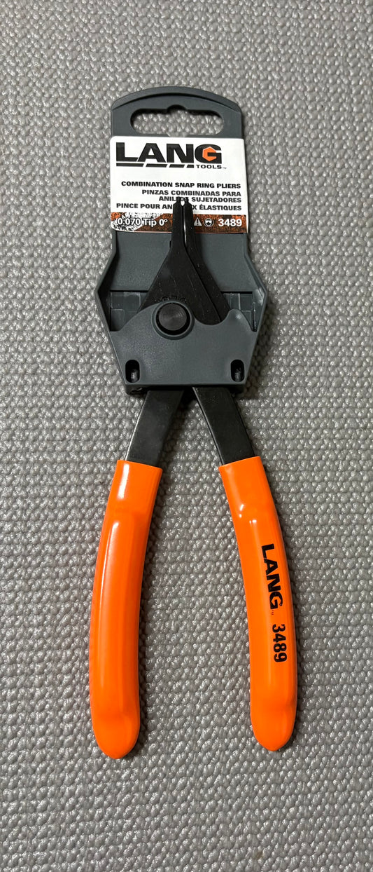 Lang Tools .070" Snap Ring Pliers 3489 USA