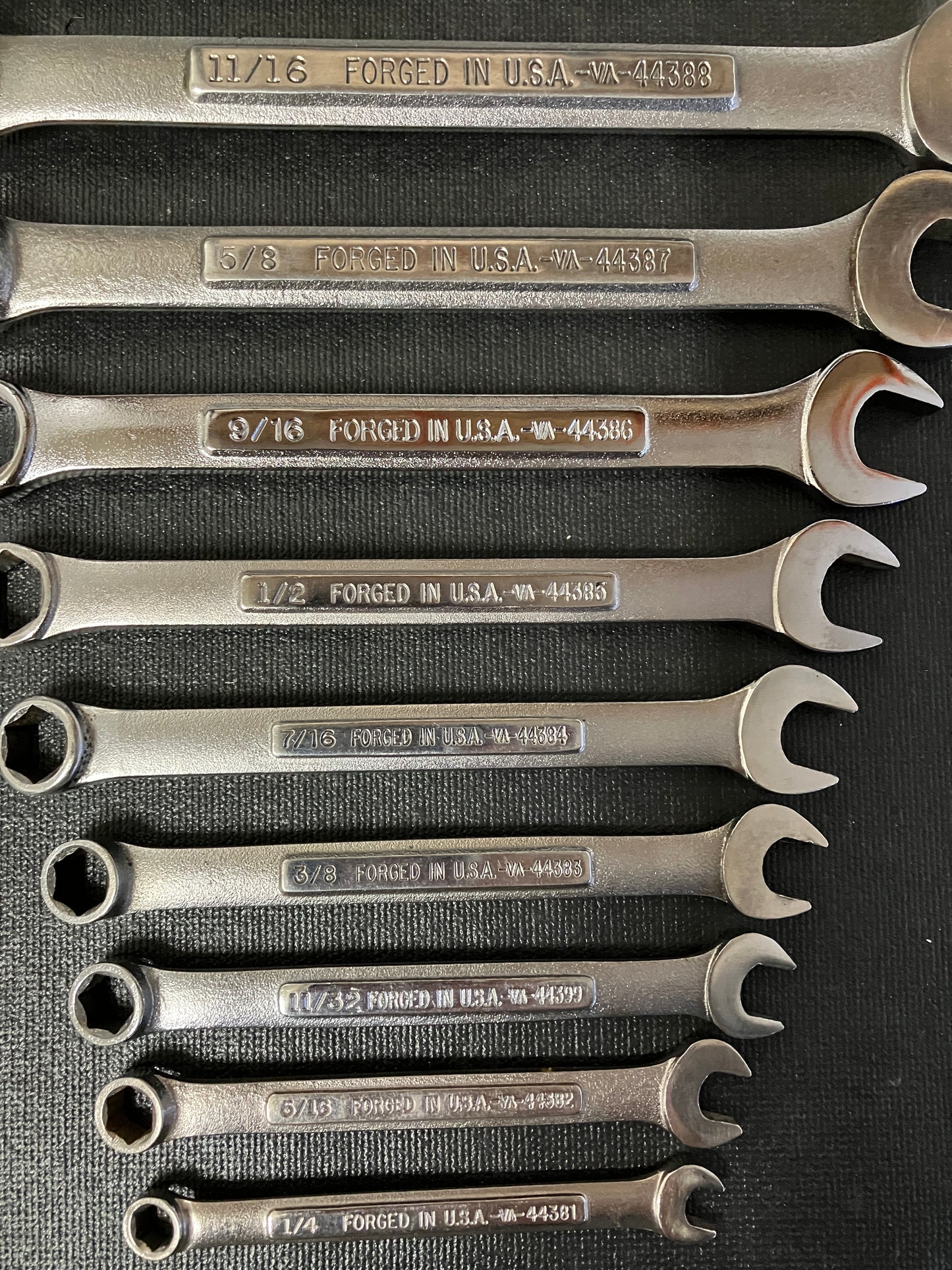 Vintage Craftsman 28pc 6 Point Combination Wrench Set -VA- USA