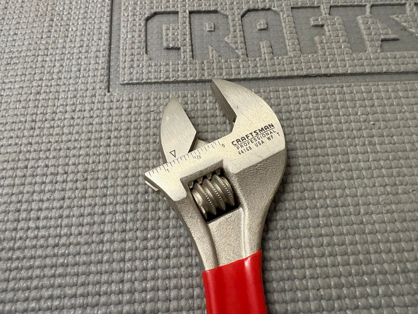 Sears Craftsman Professional 10" Adjustable Wrench 44168 WF T USA