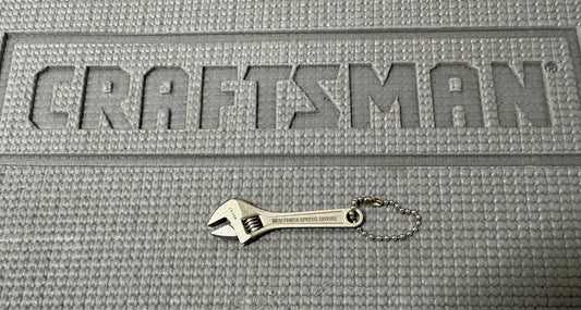 Sears Craftsman Special Edition Adjustable Wrench 40157 Key Chain Tool Very Rare