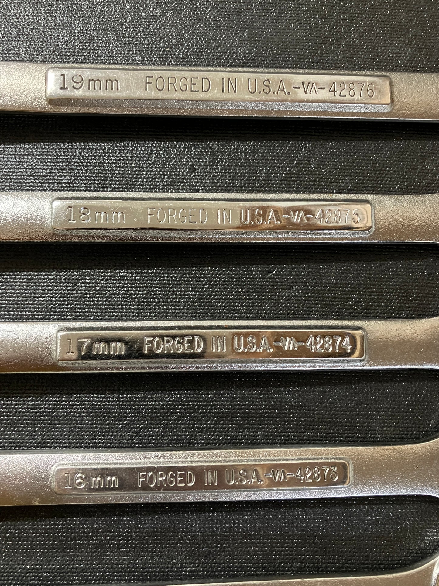 Vintage Craftsman 14pc Metric 6 Point Combination Wrench Set 6mm - 19mm -VA- USA