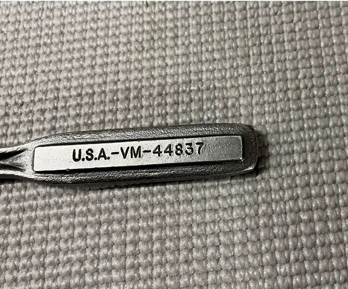 Rare Sears Craftsman 3/8” Drive Black Oxide Ratchet 44837 VM USA