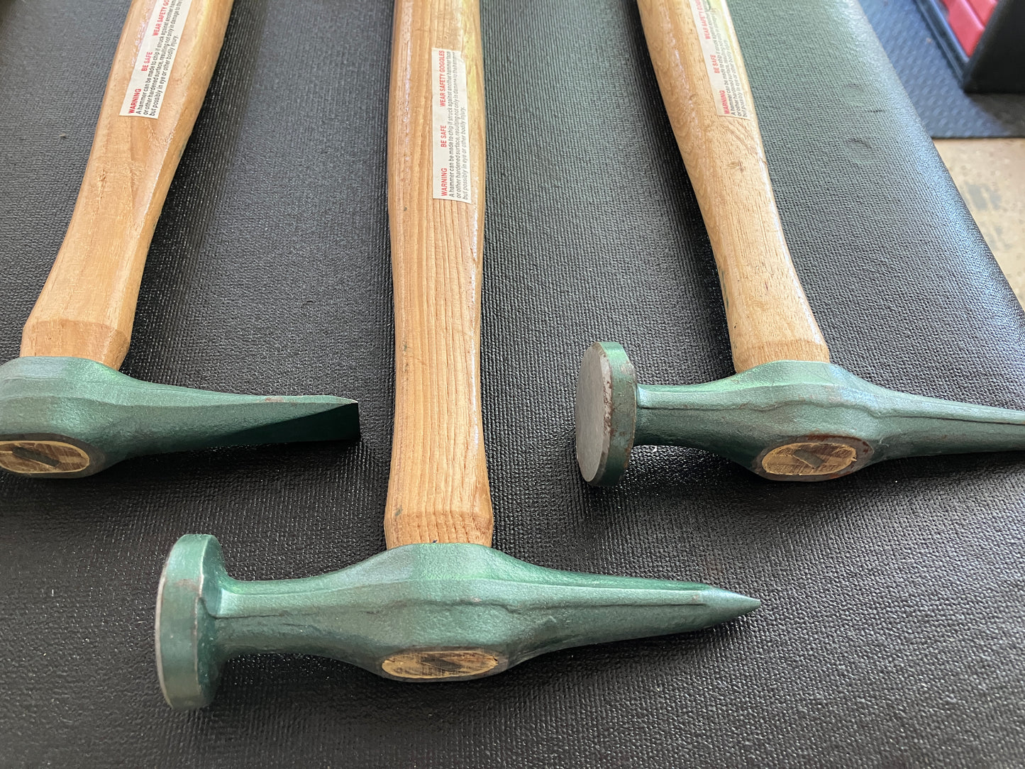Vintage Craftsman 9pc Auto Body Repair Set 45884C USA 5 Hammers 4 Dollies