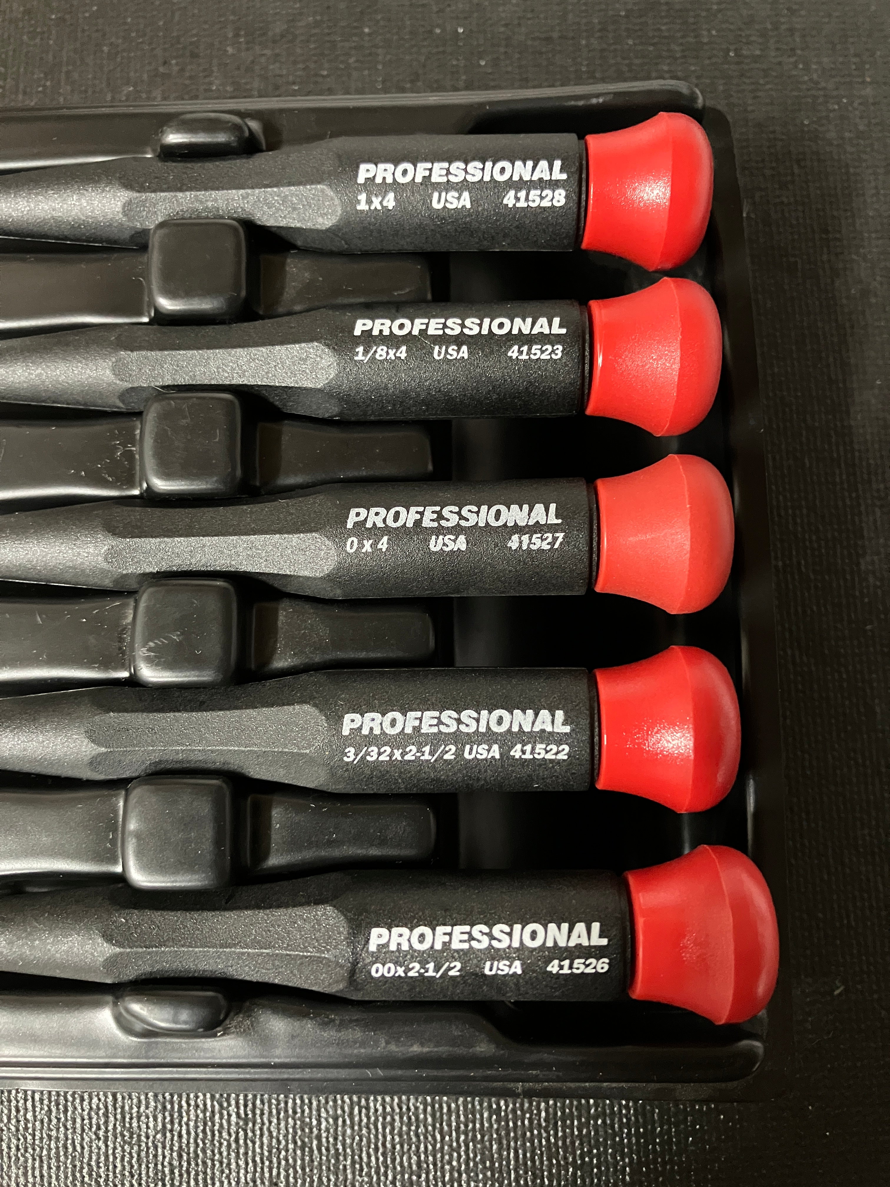 Vintage Craftsman Professional 5pc MicroTech Precision Screwdriver Set ...