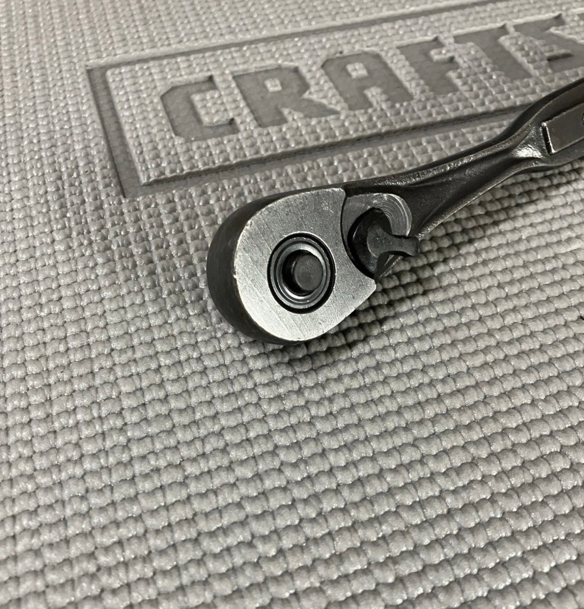 Rare Sears Craftsman 3/8” Drive Black Oxide Ratchet 44837 VM USA