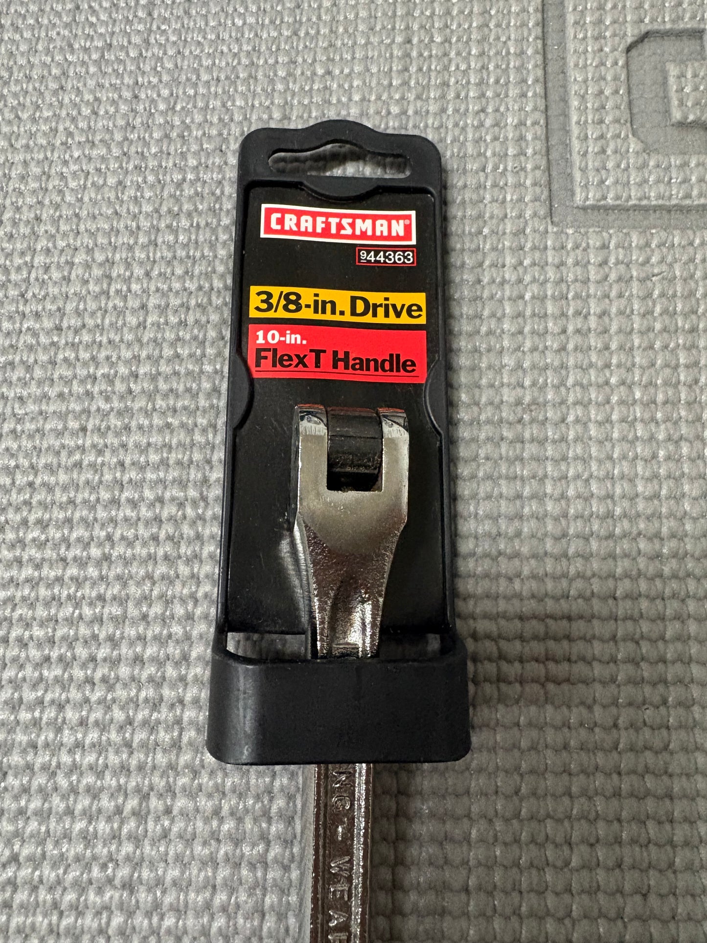 NOS Sears Craftsman USA 3/8” Breaker Bar T Handle Flex Head 44363 New On Tag!