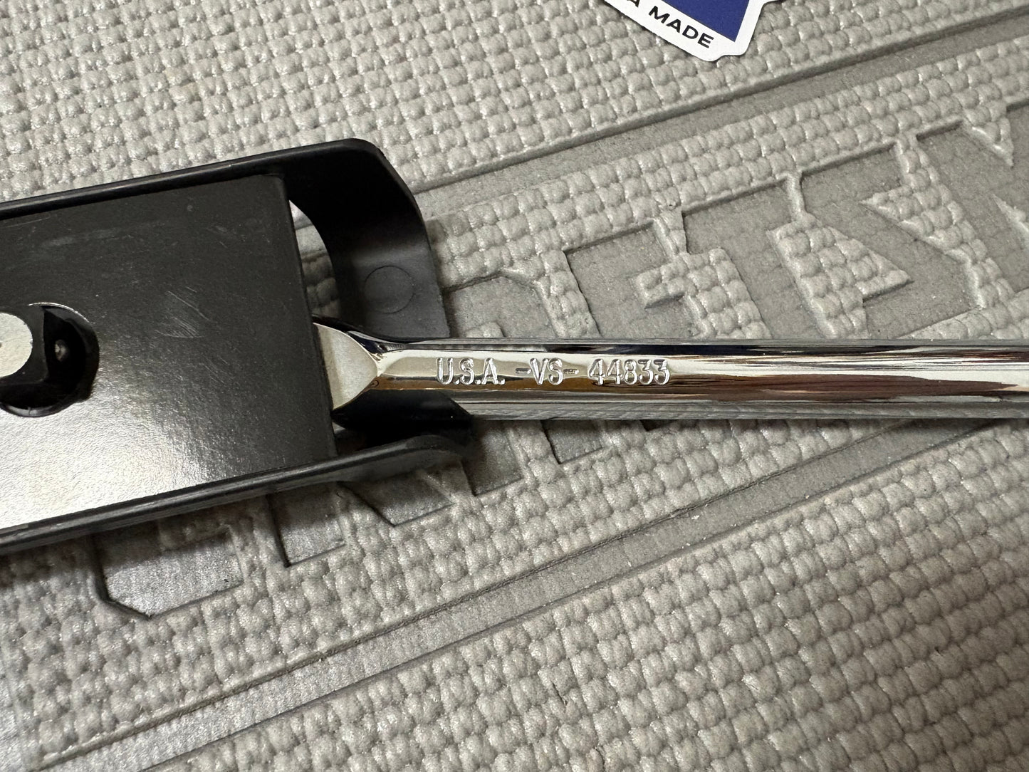 NOS Sears Craftsman Professional 3/8” Drive Full Polish Ratchet 44833 VS USA