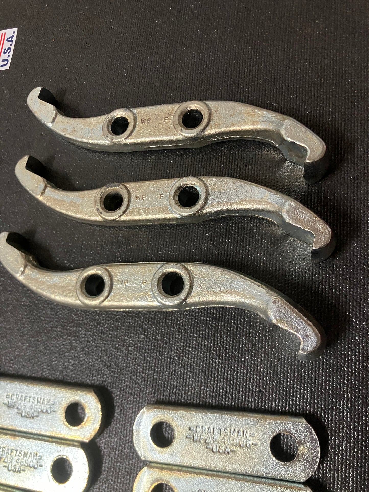 Vintage Sears Craftsman Universal Gear & Bearing Puller Case 46906 USA