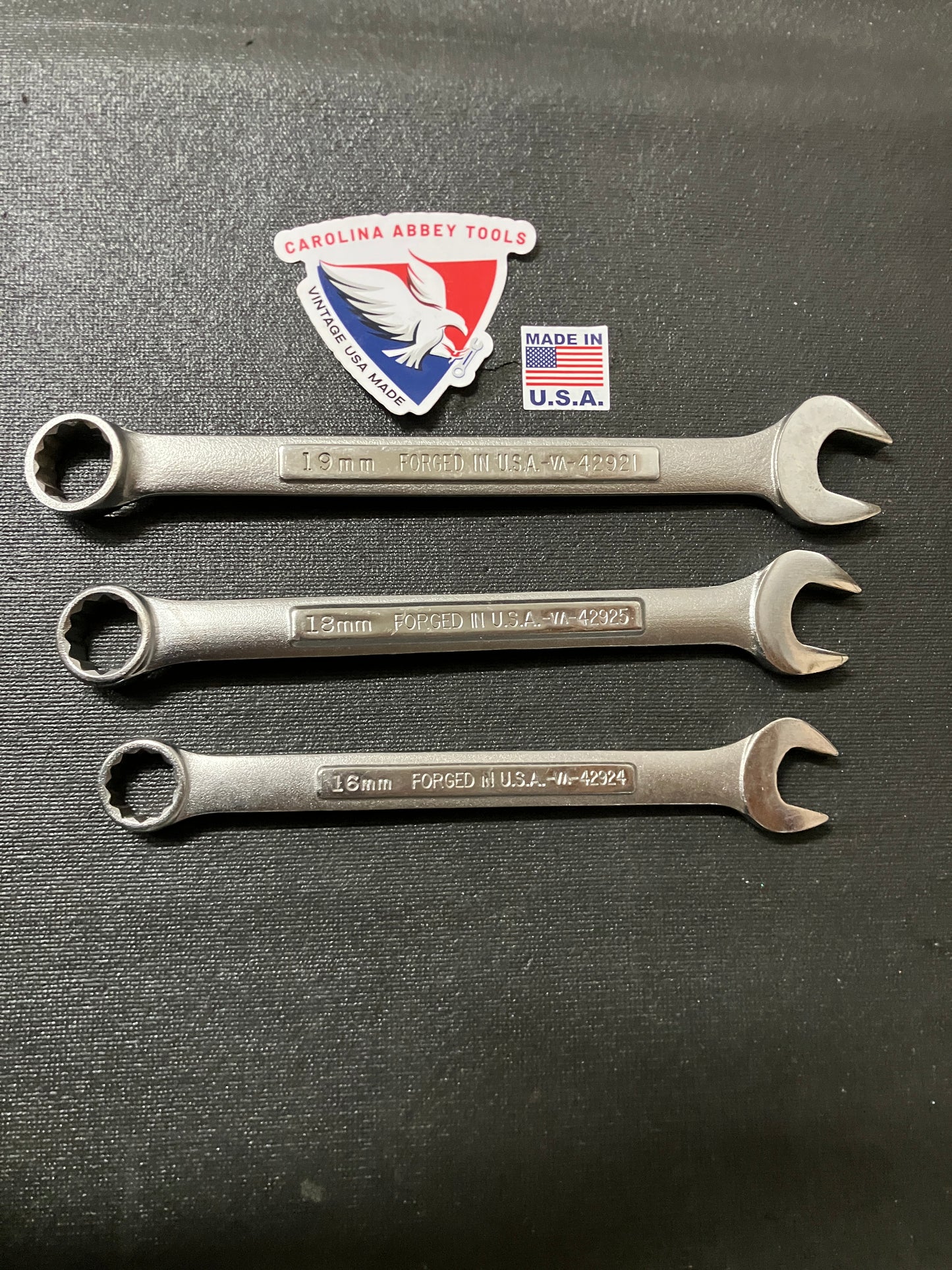 Vintage Craftsman Metric 12pt Combination Wrench Bundle