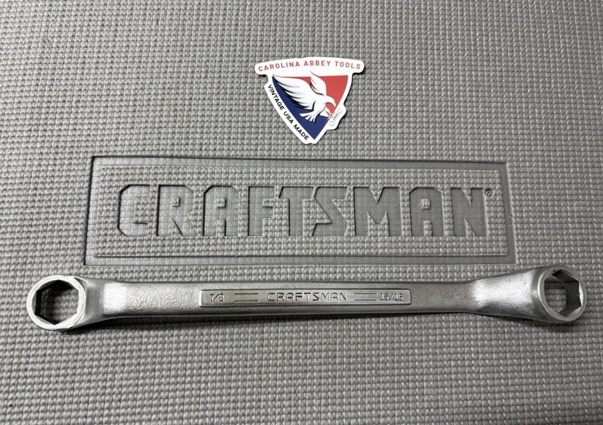 Rare Sears Craftsman USA 6 Point Double Box End Wrench Bundle