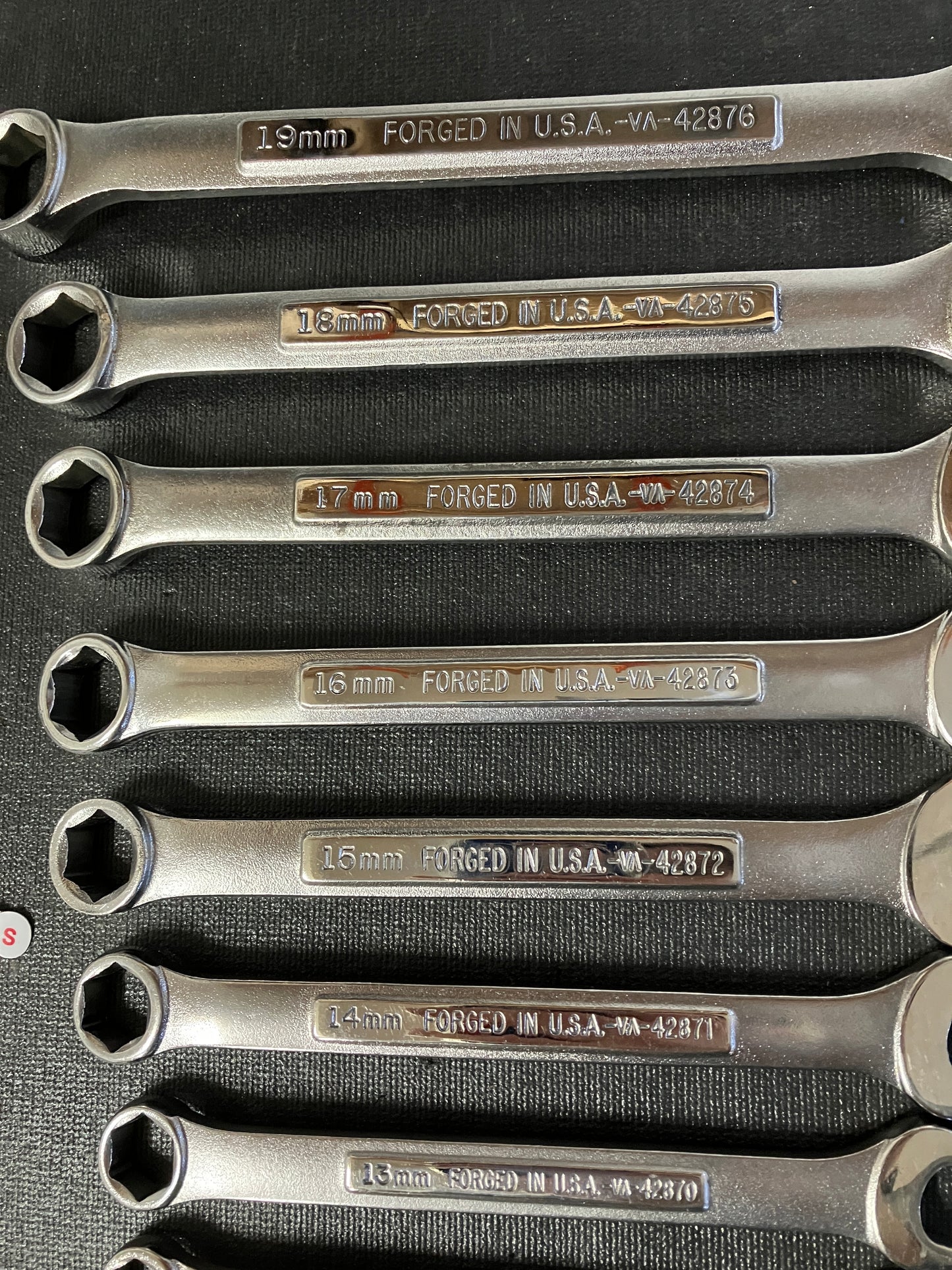 Vintage Craftsman 28pc 6 Point Combination Wrench Set -VA- USA