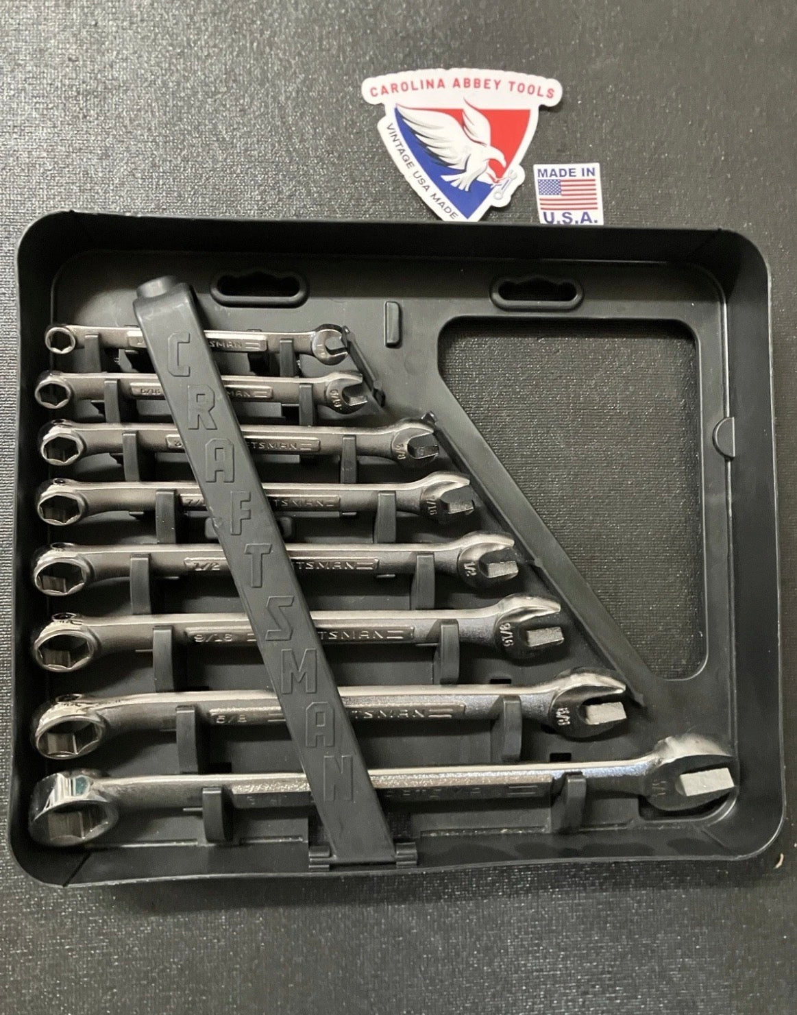 NOS Sears Craftsman SAE 6 Point Wrench Bundle