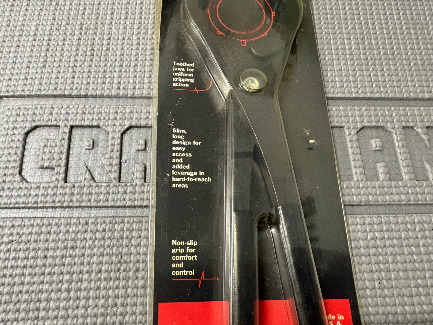Sears Craftsman USA Rare Sink Drain Nut Pliers 55661 Made In USA Brand New!
