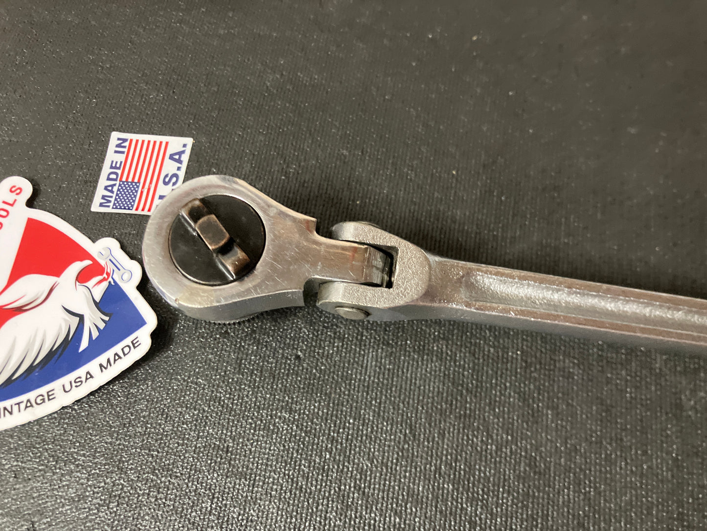 Vintage Craftsman Flex Head RHFT 3/8" Drive Ratchet 42792 -VV- USA Rare